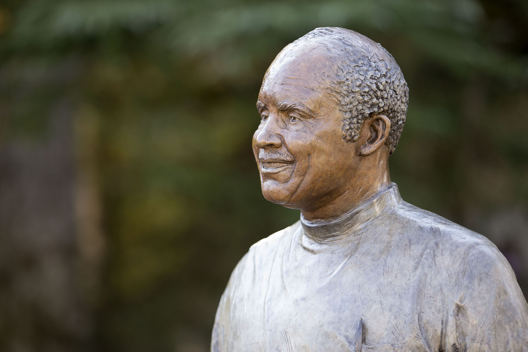 Statue of Dr. George Simkins, Jr. Unveiled